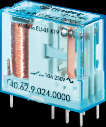 40.62.9.048.0000 Plug-in PCB relay, 2 CO, 10 A, 48 V DC