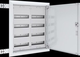 UK24 Field distributor flush-mounted/cavity wall, 2x4-row, 96 TE