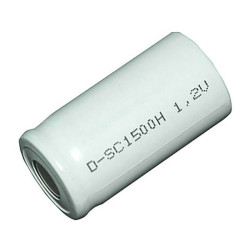 Mexcel 111841 Battery Rechargeable NiCd Sub-C 1.2V 1500mAh Non-standard