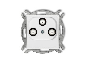 MINI Gniazdo multimedialne 3F DATA (Vectra) biały MGMV KARLIK