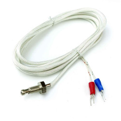 Termopara WRE-M6 typ E do 400°C 2m w oplocie