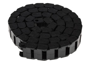 Koryto kablowe szerokość 20 mm głębokość 10.5mm typ Łańcuch kablowy Igus Igumid G Elastyczny Czarny