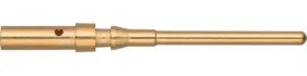 Pin contact, 0.75-1 mm², AWG 18, crimp connection, gold-plated, 2565920000