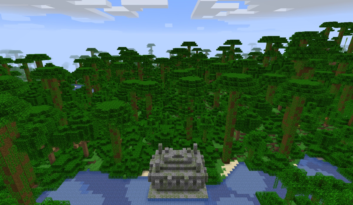 Mine craft jungle