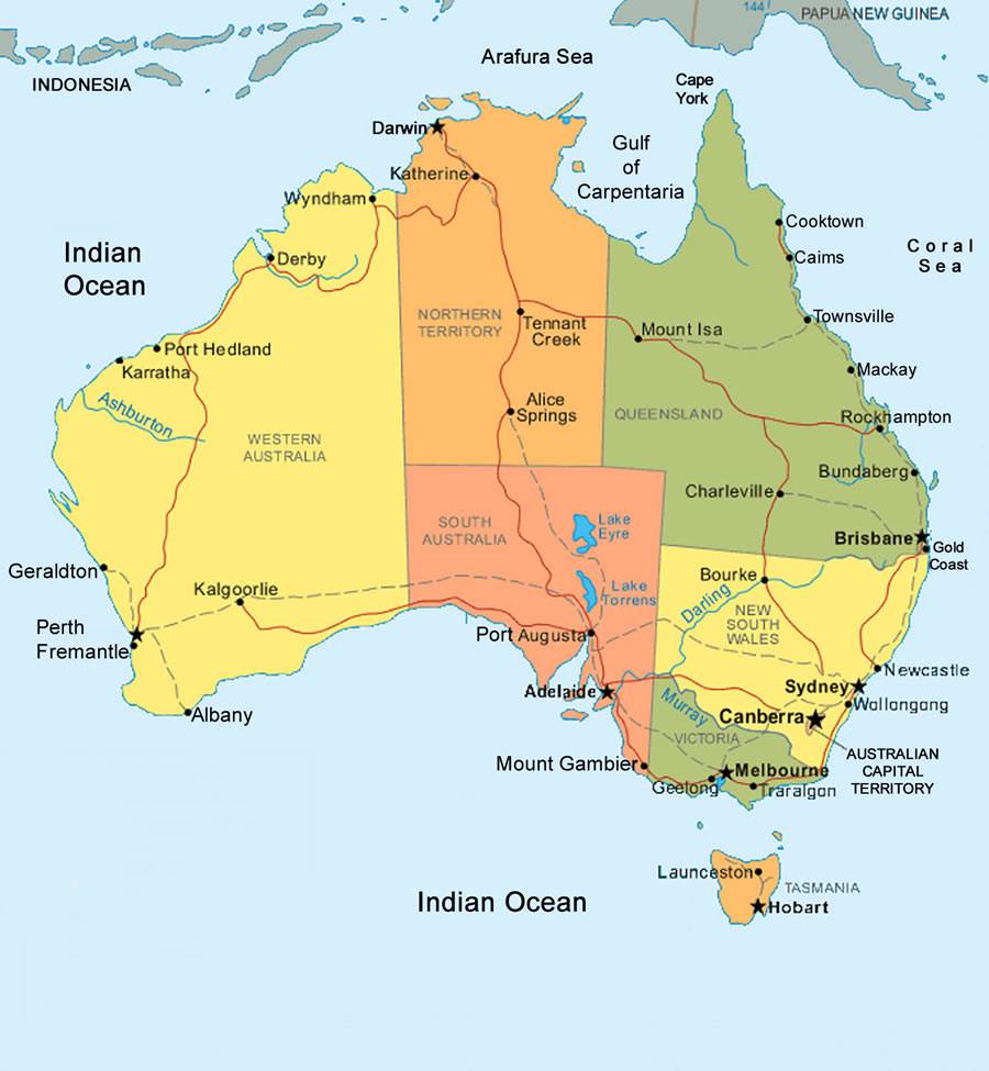 L Australie