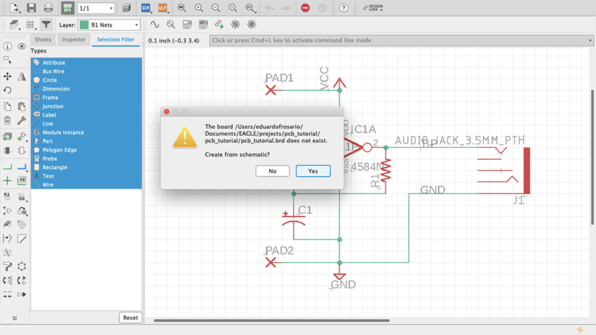 Create from Schematic