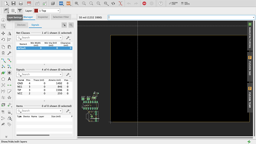 Layer Settings