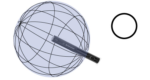 Audio as recroded by omnidirectional mic.