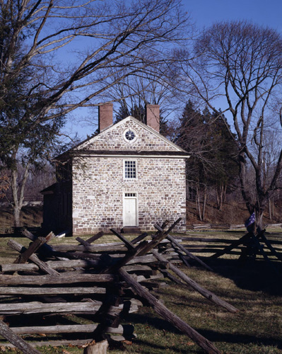 Headquarters of the Continental Army while it was encamped at Valley Forge