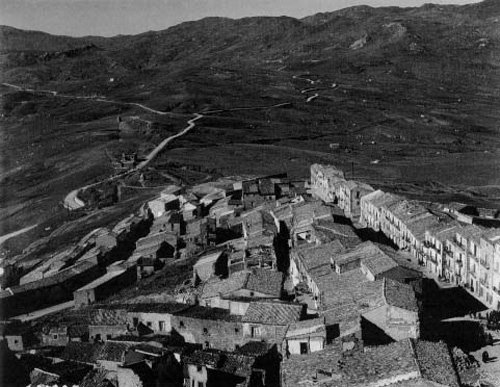 A view of Troina, where German units were positioned
