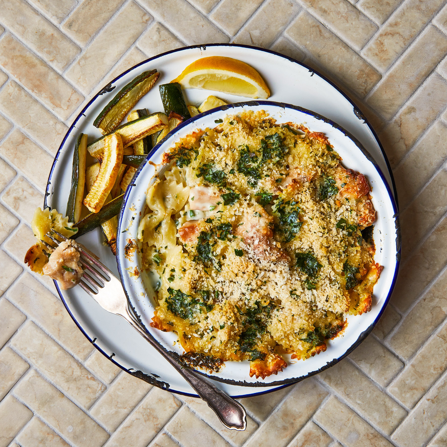 gousto chicken kiev pasta bake