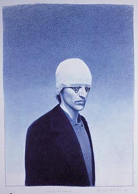 Gottfried Helnwein | WORKS | Drawings | Self-Portrait