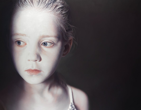 Gottfried Helnwein | WORKS | Mixed Media on Canvas