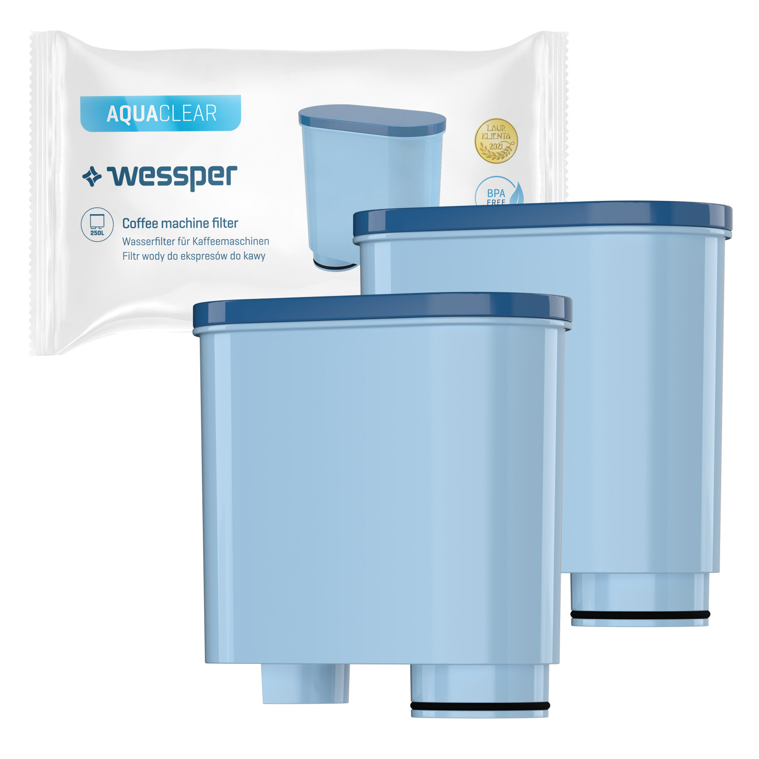 Kit Manutenzione Con Filtro Acqua Per Macchine Caff&egrave; Philips LatteGo, Sostitutivo AquaClean CA6903, Marca AquaFloow
