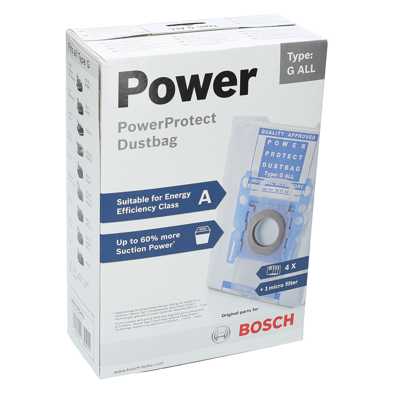 Worki do odkurzacza Bosch BBZ41FGALL + Filtr