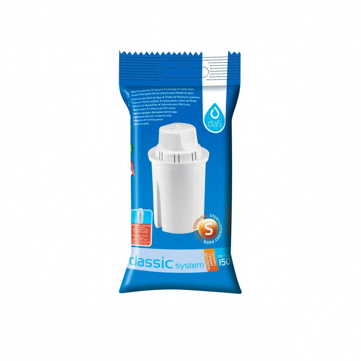 FILTR DAFI CLASSIC do BRITA AQUAPHOR ZELMER (1-50)
