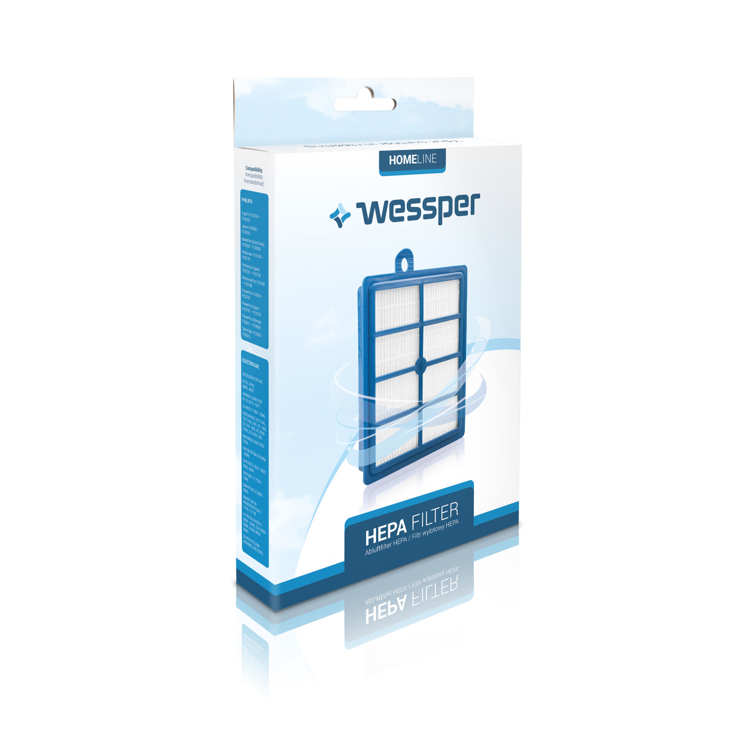 Wessper Hepa H13 Filtre pour AEG-Electrolux Z3368