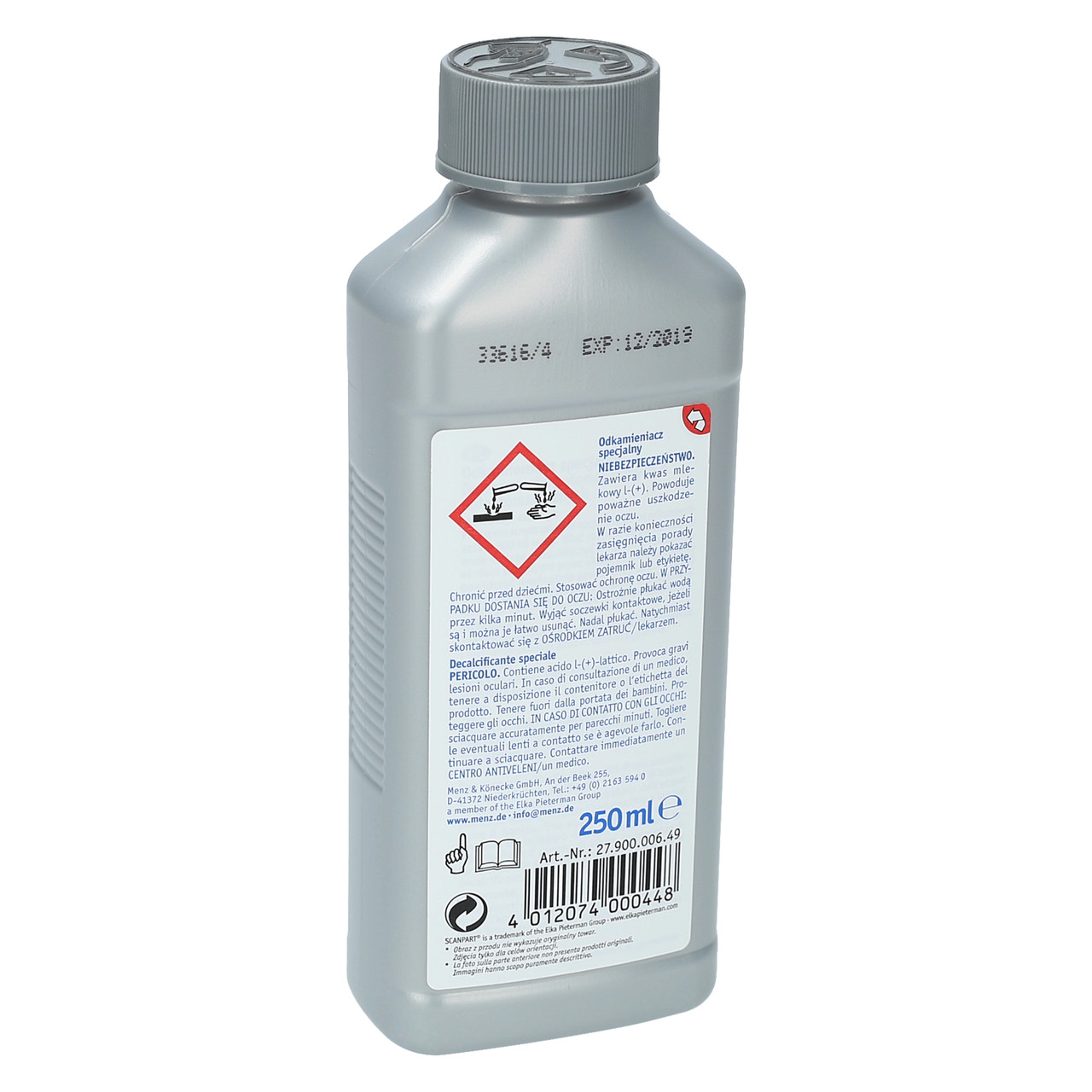 Odkamieniacz ScanPart 250 ml do ekspresów