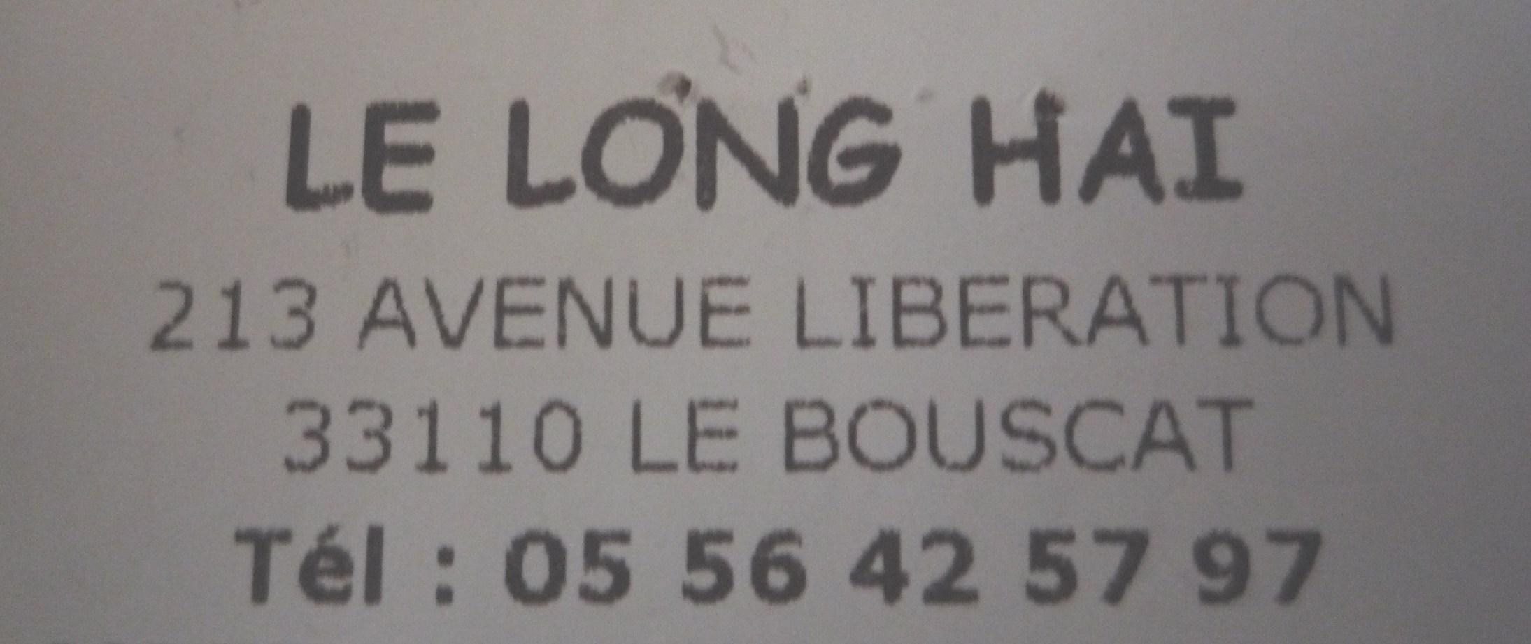 Restaurant Le Long Hai