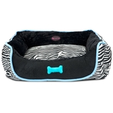 Cama Cebra azul y negra - HT0379 - HT0381
