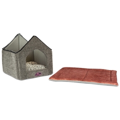 Cama Casita Tejas Rojas - Detalle - HT0534