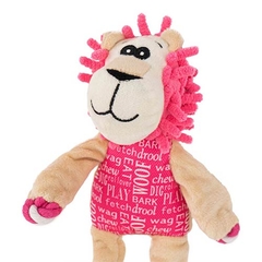 Peluche Ibáñez León rosa - AP0180