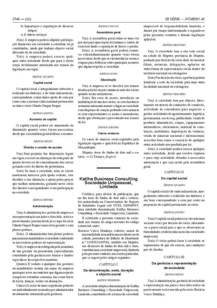 Br N º 48 Iii Serie 14 Br48 Iii Serie 14 Suplemento2