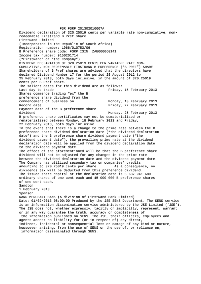 firstrand-limited-dividend-declaration-of-320-25019-cents-per-variable