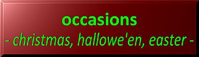 special occasions
