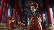 helena bonham carter as iracebeth the queen of hearts