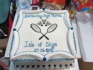 the  cake
