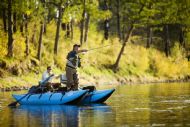 Хажуугаар нь flyfishing