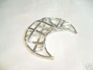 moon wire wrap pendant
