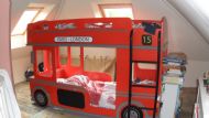 Kids bedroom Double decker Bus