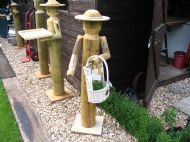 Gloria the garden helper..