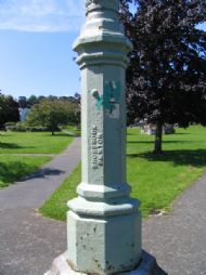 Lamp post made in Great Grandfather's foundry