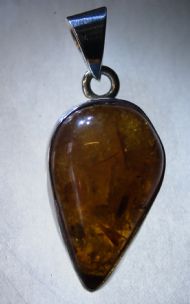 Amber Pendant, £35.00 inc. FREE postage.