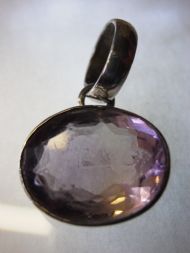 Facet Amethyst Pendant, £45.00 inc. FREE postage.