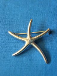 Sterling Silver Starfish Brooch £25.00 inc. FREE postage.