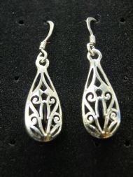 Sterling Silver Fillagree Earrings £12.50 inc FREE postage.