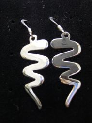 Sterling Silver Zig-Zag Earrings £12.50 inc FREE postage.