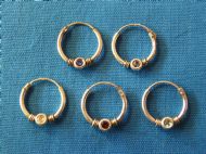 Sterling Silver Hoops £4.00/pair inc. FREE postage.