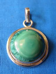 Malachite Pendant, £25.00 inc. FREE postage.