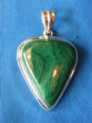 Malachite Pendant, £45.00 inc. FREE postage.