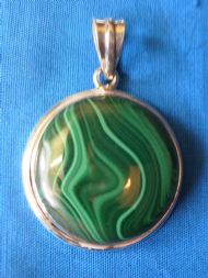 Malachite Pendant, £35.00 inc. FREE postage.