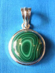 Malachite Pendant, £27.50 inc. FREE postage