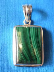 Malachite Pendant, £35.00 inc. FREE postage.