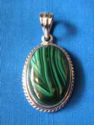 Malachite Pendant, £35.00 inc. FREE postage.
