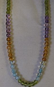Peridot / Amethyst / Citrine / Blue Topaz Beads, £27.50 inc. FREE postage