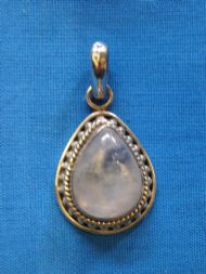Rainbow Moonstone Pendant, £22.50 inc. FREE postage.